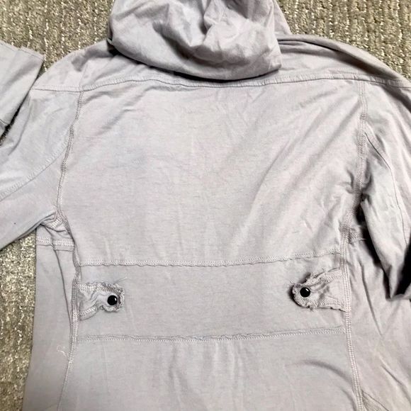 MYSTREE BUTTON DOWN TOP. GRAY SIZE L - Picture 4 of 4